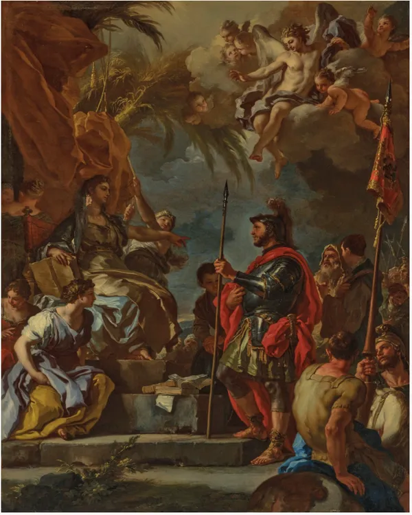 Francesco Solimena’s painting Deborah and Barak
